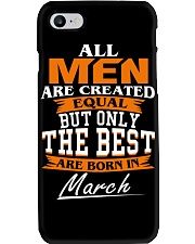 ONLY THE BEST ARE BORN IN MARCH Phone Case thumbnail