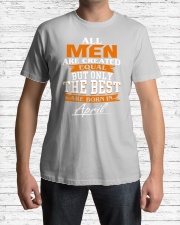 ONLY THE BEST ARE BORN IN APRIL Classic T-Shirt lifestyle-mens-crewneck-front-1