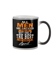 ONLY THE BEST ARE BORN IN APRIL Color Changing Mug thumbnail