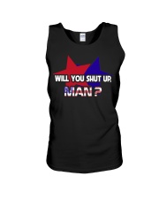 Will You Sh-t Up Man Unisex Tank thumbnail