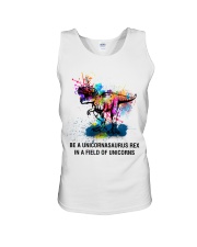 Be A Unicornasaurus Rex In A Field Of Unicorns Unisex Tank thumbnail
