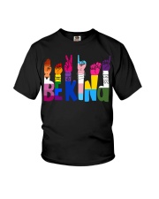 Be Kind Hand Signs LGBT Youth T-Shirt thumbnail