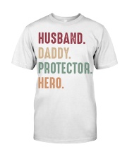 Husband Daddy Protector Hero - 1 DAY LEFT Classic T-Shirt tile