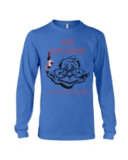 Wine with dewine Long Sleeve Tee thumbnail