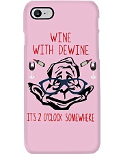 Wine with dewine Phone Case thumbnail