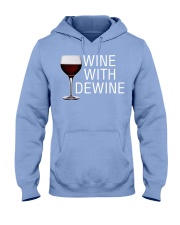 Wine with dewine Hooded Sweatshirt thumbnail