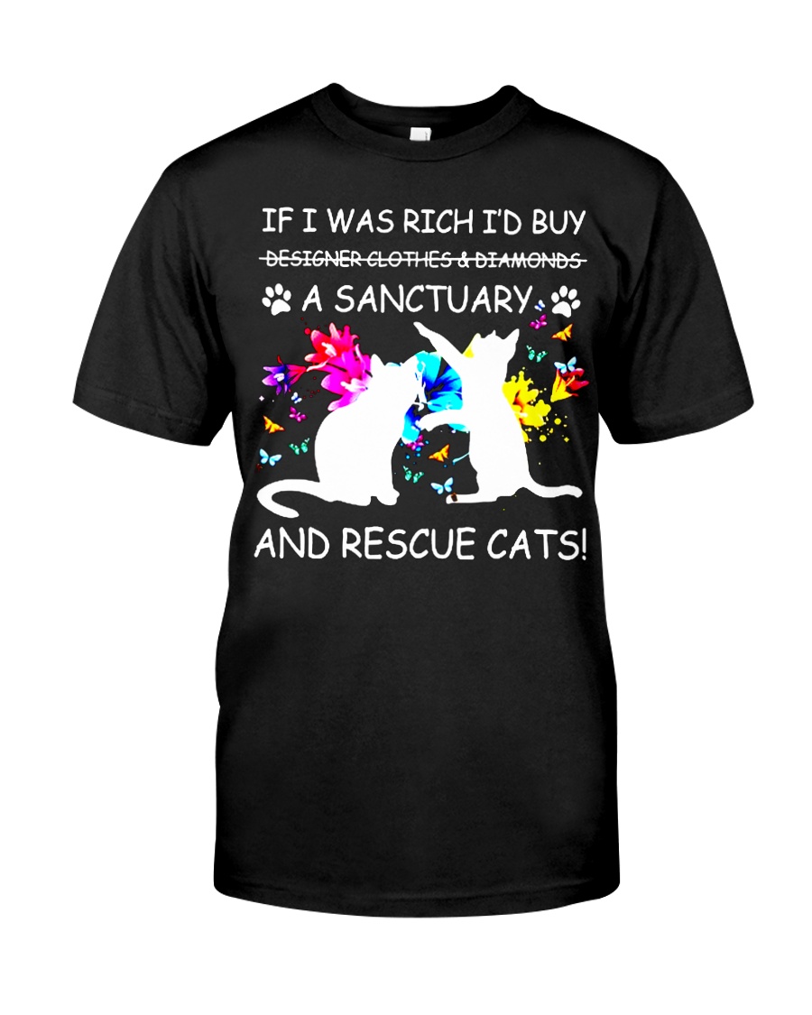 Shirt Cat If I was Rich Classic T-Shirt