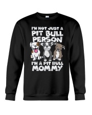 PIT BULL MOMMY Crewneck Sweatshirt thumbnail