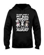 PIT BULL MOMMY Hooded Sweatshirt thumbnail