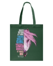 Horse Riding Girl Loves Horses Horseback Rider Tote Bag tile