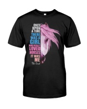 Horse Riding Girl Loves Horses Horseback Rider Classic T-Shirt tile