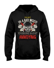 Gym I'm Not In A Bad Mood Hooded Sweatshirt front