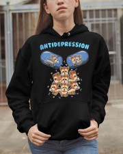 Terrier Dog Antidepression Hooded Sweatshirt apparel-hooded-sweatshirt-lifestyle-07