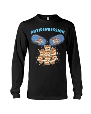 Terrier Dog Antidepression Long Sleeve Tee tile