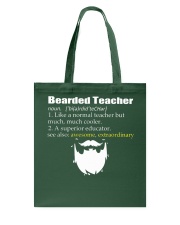 Beard Bearded Teacher Like A Normal Teacher Tote Bag tile