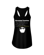 Beard Bearded Teacher Like A Normal Teacher Ladies Flowy Tank tile