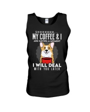 Coffee My Coffee And I Are Having A Moment 18 Unisex Tank tile