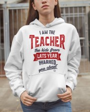 Teacher I Am The Teacher Hooded Sweatshirt apparel-hooded-sweatshirt-lifestyle-07