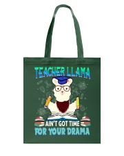 Teacher Llama Ain't Got Time For Your Drama Tote Bag tile