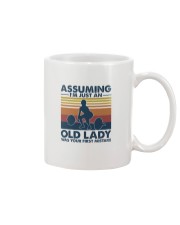 Gym Assuming I'm Just An Old Lady Mug tile