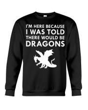 Dragon Dragons Mythical Creature Crewneck Sweatshirt tile