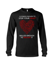 Nurse Skill Save People Long Sleeve Tee tile
