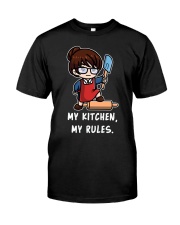 Teacher My Kitchen My Rules Classic T-Shirt tile