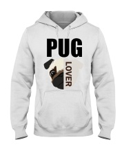 Pug Dog 040220-7 Hooded Sweatshirt front
