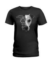 Terrier Dog Once You Go Jack You Never Go Back Ladies T-Shirt tile
