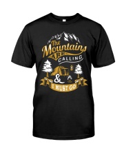Camping The Mountains Are Calling And I Must Go Classic T-Shirt tile