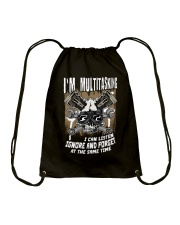 Mechanic I'm Multitasking Drawstring Bag tile