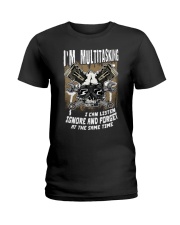 Mechanic I'm Multitasking Ladies T-Shirt tile