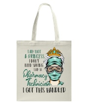 Nurse I Am Not A Princess I Don't Need Saving Tote Bag tile