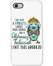 Nurse I Am Not A Princess I Don't Need Saving Phone Case tile