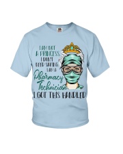 Nurse I Am Not A Princess I Don't Need Saving Youth T-Shirt tile