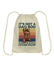 Beer It's Not A Dad Bod It's A Father Figure Drawstring Bag tile