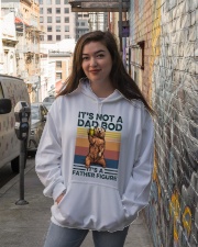 Beer It's Not A Dad Bod It's A Father Figure Hooded Sweatshirt lifestyle-unisex-hoodie-front-1