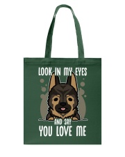German Shepherd Dog Look In My Eyes Tote Bag tile