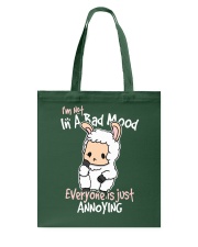 Llama I'm Not In A Bad Mood Tote Bag tile