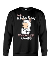 Llama I'm Not In A Bad Mood Crewneck Sweatshirt tile