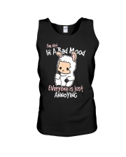 Llama I'm Not In A Bad Mood Unisex Tank tile