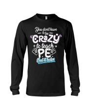Teacher Physical Education Phys Long Sleeve Tee tile