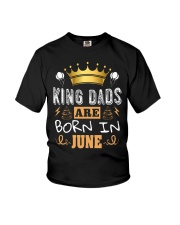 June King Dads Are Born In June Youth T-Shirt tile