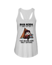 Camping Book Nerds Don't Get Old Ladies Flowy Tank tile