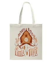 Book So Many Books Tote Bag tile