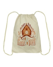 Book So Many Books Drawstring Bag tile