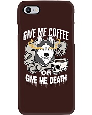 Coffee Give Me Coffee Or Give Me Death 8 Phone Case tile