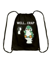 Penguins Bird Pingu Toilet Drawstring Bag tile
