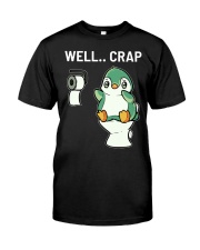 Penguins Bird Pingu Toilet Classic T-Shirt tile