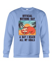 Sloth Saying Sloths Gift Lazy Crewneck Sweatshirt tile